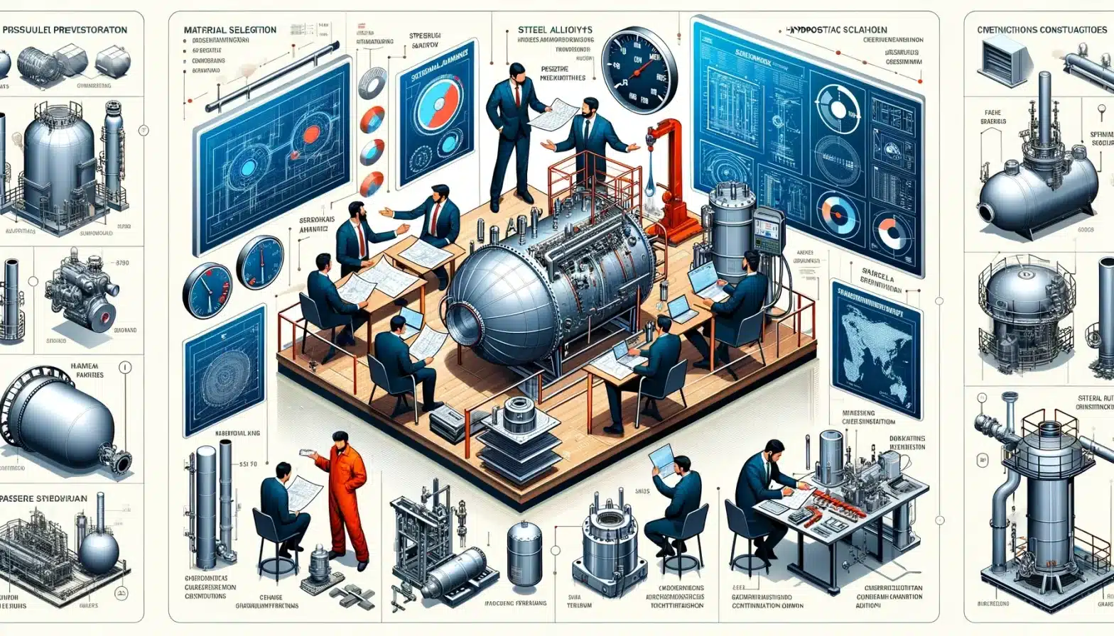 important points to be considered while designing a pressure vessel