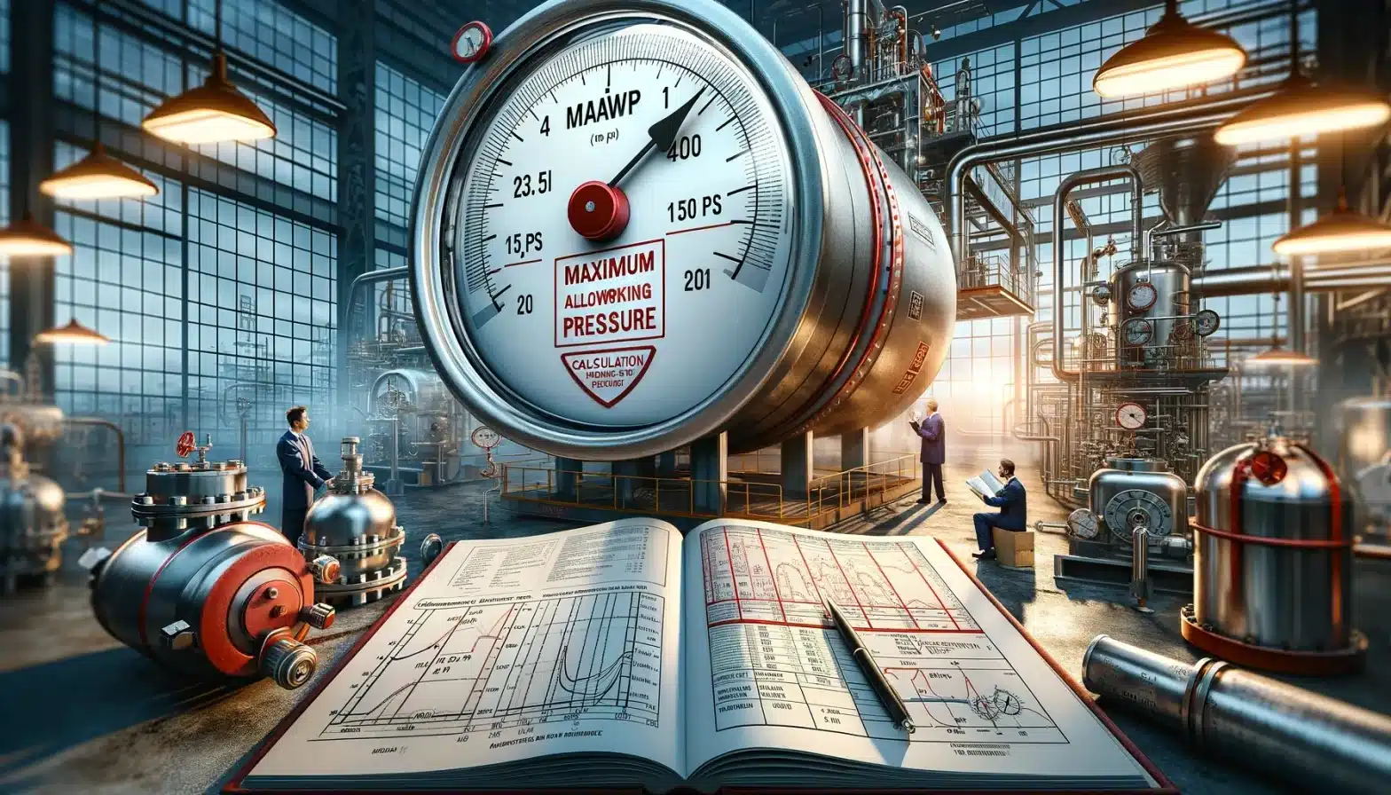 maximum allowable working pressure of a vessel