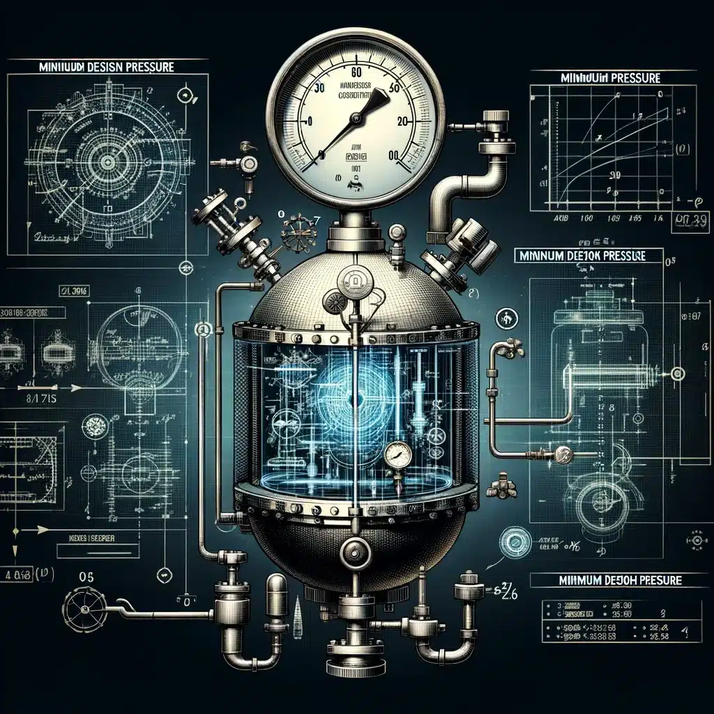 minimum design pressure of a pressure vessel