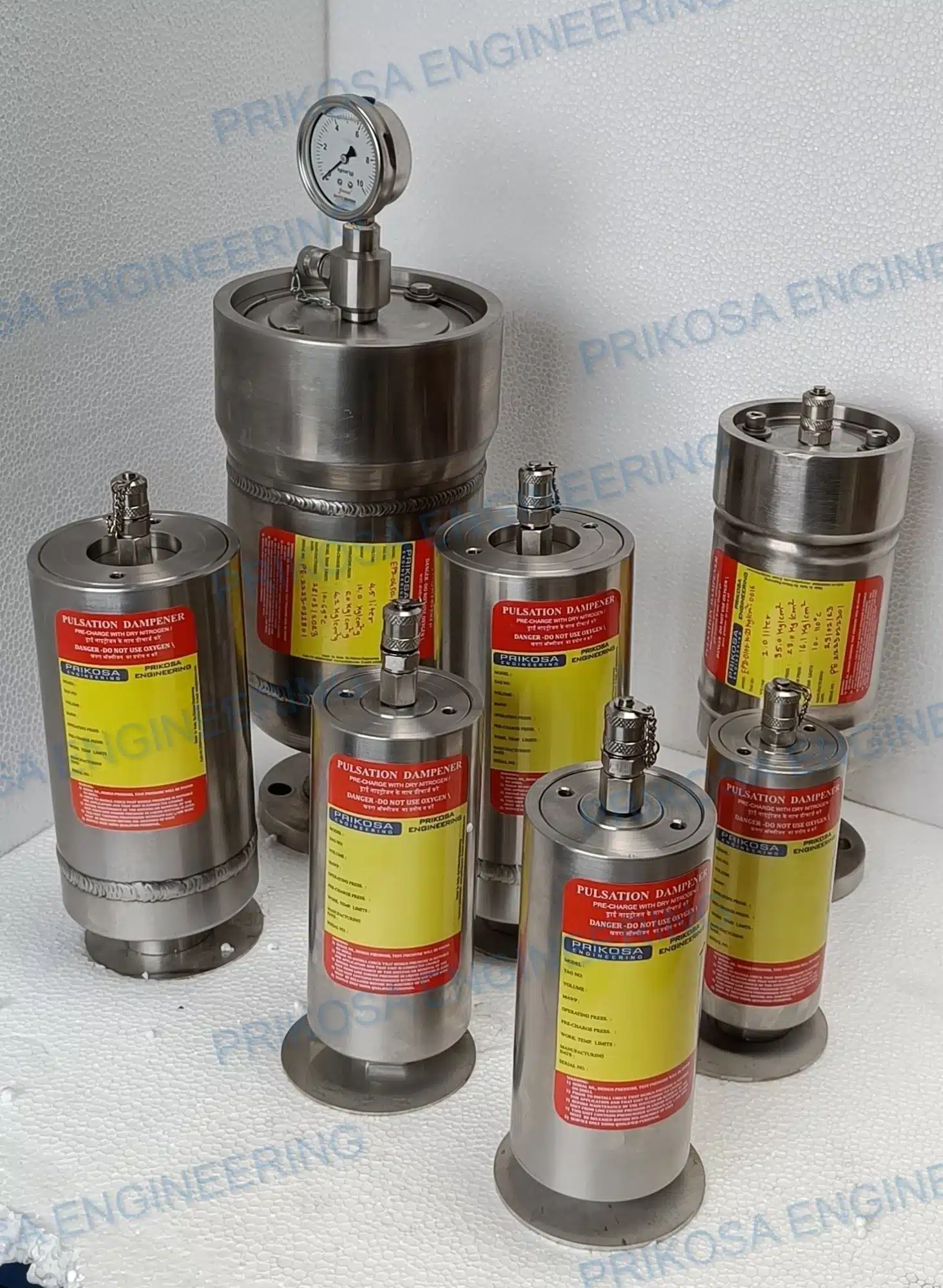 collection of pressure vessel