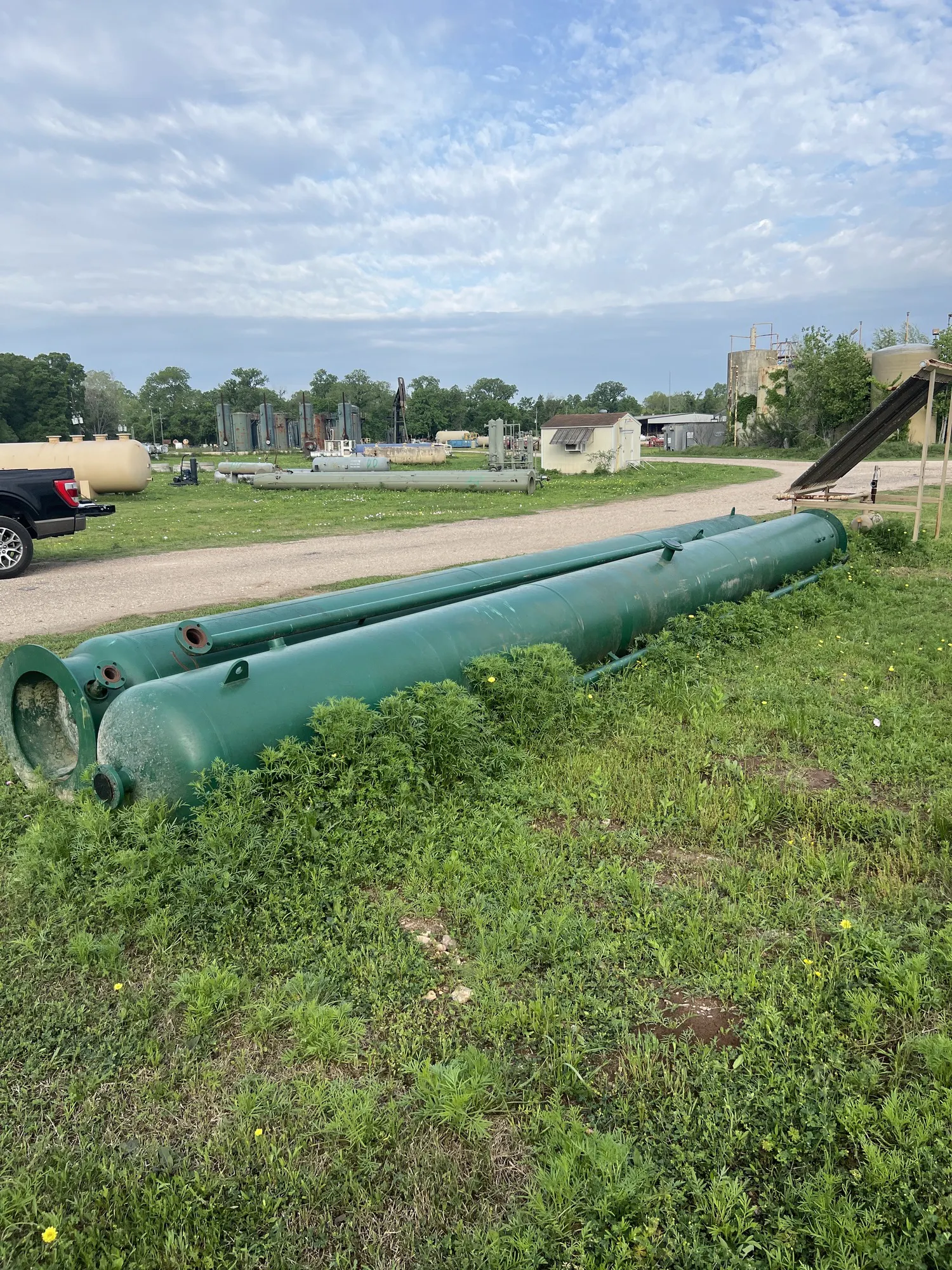 green vapor recovery tower vessel