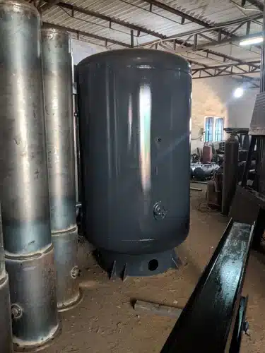 large metal tank