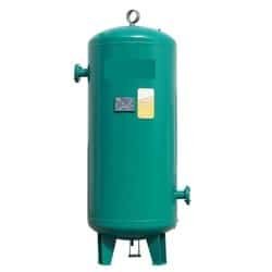 green air pressure tank