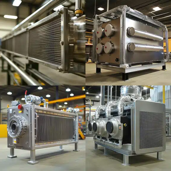 pictures of Heat Exchanger Selection used in Dehydrator Systems