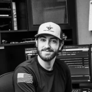 Black and White picture of RedRiver Team Member named "David Brown"