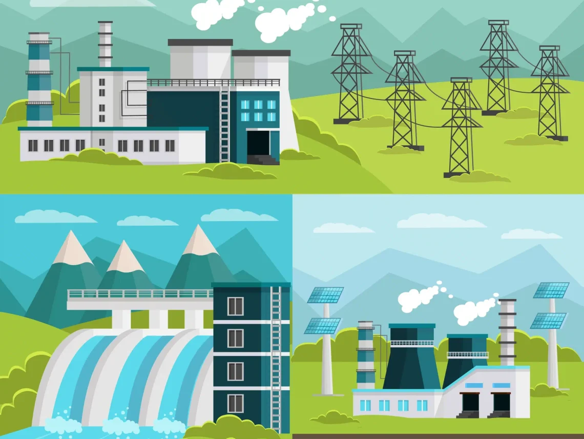 4 types of power plants
