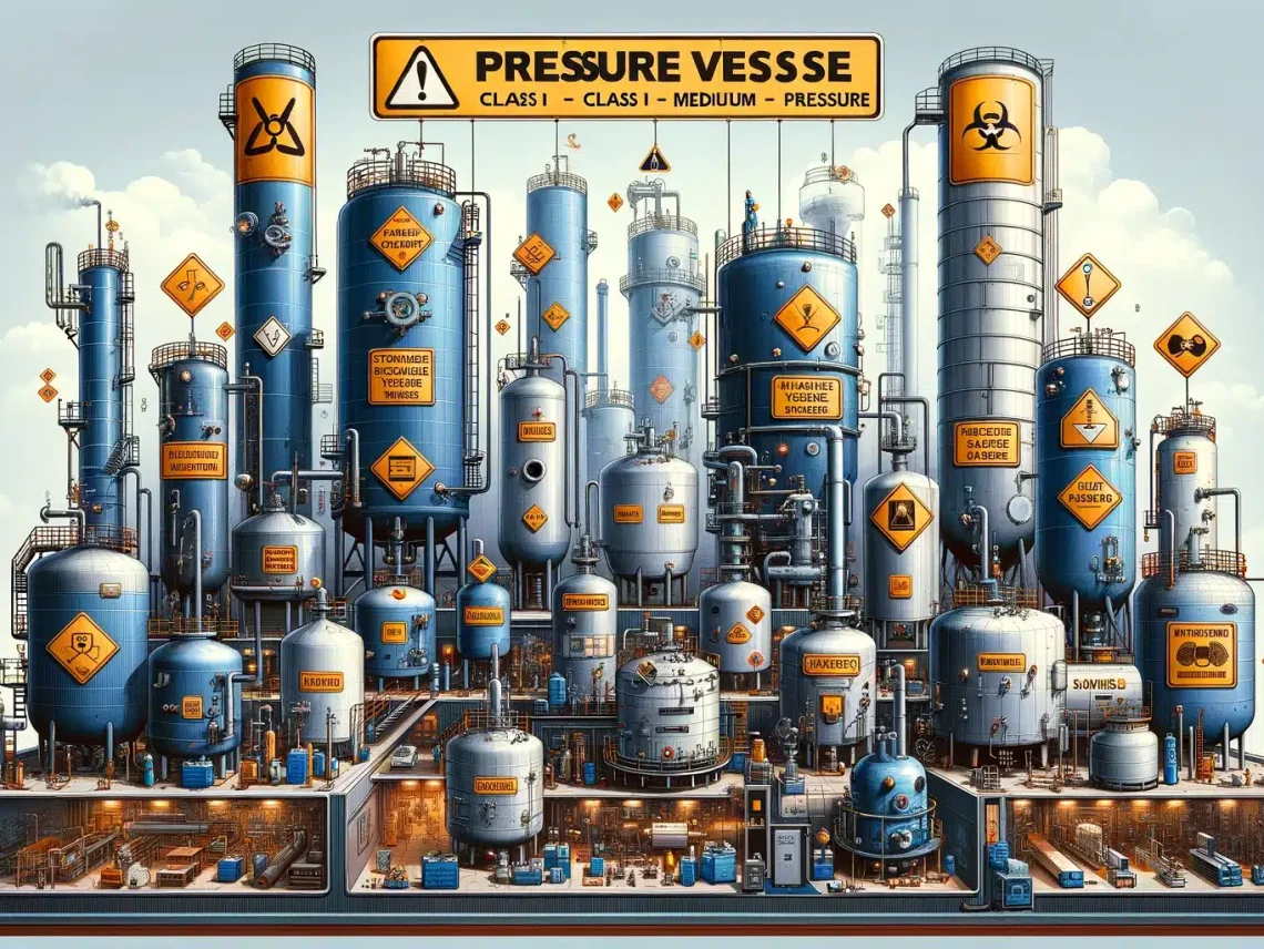 classification of pressure vessels in industrial safety