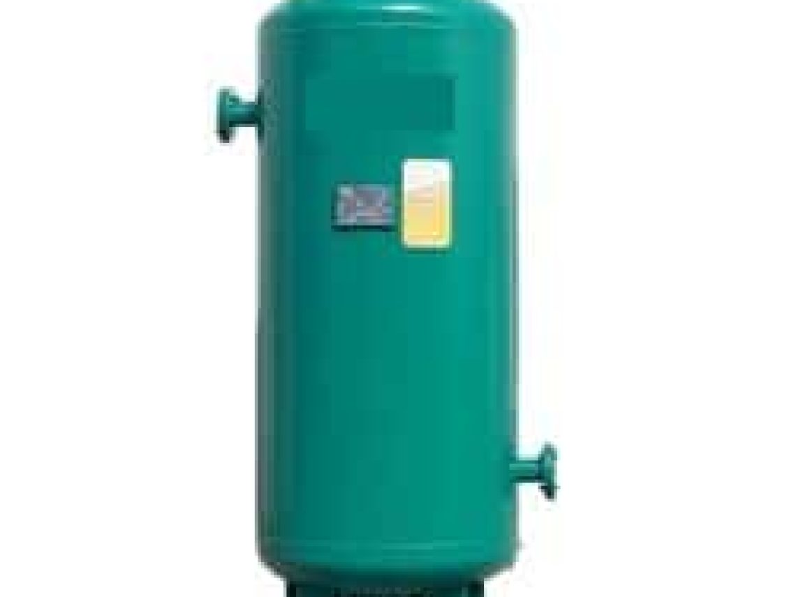 green air pressure tank